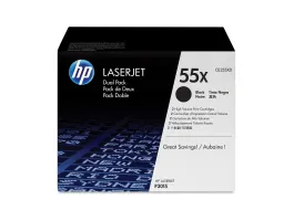 HP CE255XD (55X) fekete duo-pack nagykapacítású toner