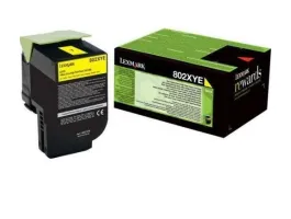 Lexmark 802XYE Extra High Yellow toner