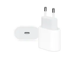 Apple eredeti, gyári USB Type-C hálózati töltő adapter - 20W - MHJE3ZM/A - white