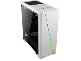 Aerocool Cylon RGB ATX Fehér Ablakos számítógépház