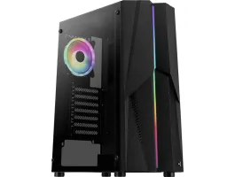 Aerocool Mecha ARGB ATX Fekete Edzett üveg számítógépház