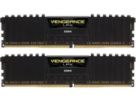 Corsair 16GB/3000MHz DDR4 VENGEANCE LPX fekete (Kit 2db 8GB) (CMK16GX4M2D3000C16) memória