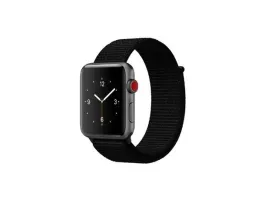 Mybandz APPLE WATCH UTÁNGYÁRTOTT RUGALMAS SZÖVET ÓRASZÍJ /FEKETE/ 38/40 MM (APW381395)