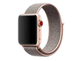 Mybandz APPLE WATCH UTÁNGYÁRTOTT RUGALMAS SZÖVET ÓRASZÍJ /RÓZSASZÍN-HOMOK/ 42/44 MM (APW422800)