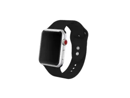 Mybandz APPLE WATCH UTÁNGYÁRTOTT SZILIKON ÓRASZÍJ /FEKETE/ 38/40 MM (APW381330)