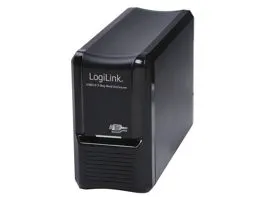 Logilink UA0154A External HDD enclosure 3,5&quot; SATA3 USB3.0 2-Bay Raid Black