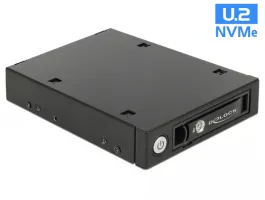 DeLock 3.5” Mobile Rack for 1x2,5” U.2 NVMe SSD or SATA3 / SAS HDD / SSD