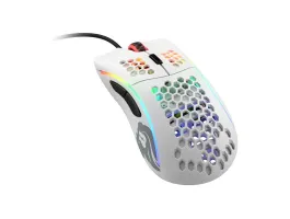 Egér Glorious PC Gaming Race Model D RGB Optikai USB Fehér (GD-WHITE)