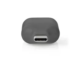 NEDIS USB adapter USB3.2 Gen 1 USB Type-C apa VGA Aljzat Nikkelezett Egyenes Alumínium Fekete/Szürke Muanyag Zacskó