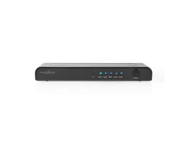 NEDIS HDMI Switch 5-Port 5x HDMI Bemenet 1x HDMI Kimenet 4K@60Hz 18Gbps Távvezérelt Antracit (VSWI3475AT)