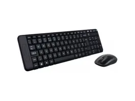 Logitech MK220 (US angol kiosztás) wireless billentyűzet + optikai egér Black (920-003168)