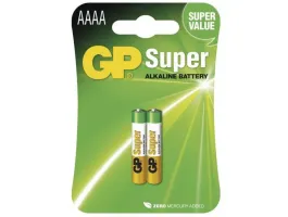 GP Super alkáli AAAA (25A, LR61, LR8, MN2500) szuper mikro ceruza elem 2db/bliszter