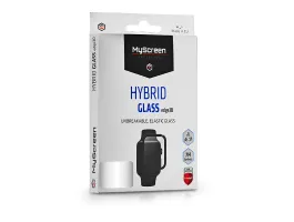 Apple Watch Series 6/SE (44 mm) üveg képernyővédő fólia - MyScreen Protector Hybrid Glass Edge 3D - 1 db/csomag - fekete