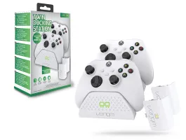 Venom VS2871 Xbox Series S/X One fehér dupla töltőállomás+ 2db akkumulátor