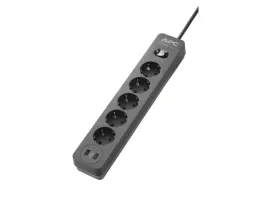 APC PME5U2B-GR SURGE PROTECTOR fekete túlfeszültségvédo