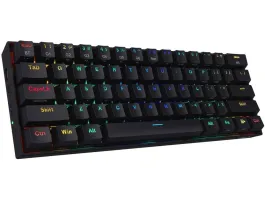 Redragon Draconic Compact RGB Wireless Blue Mechanical Tenkeyless Designed Bluetooth Gaming Keyboard Black HU