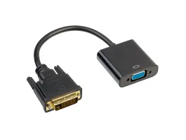 Akyga converter adapter with cable AK-AD-50 VGA (f) / DVI 24+1 pin (m) 15cm