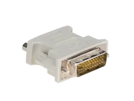 Akyga AK-AD-12 DVI-I - VGA M/F adapter fehér