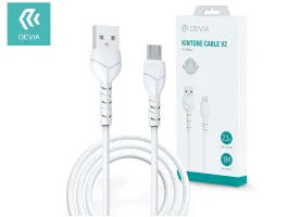 Devia USB - micro USB adat- és töltőkábel 1 m-es vezetékkel - Devia Kintone   Cable V2 Series for Micro USB - 5V/2.1A -