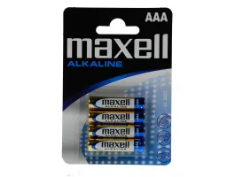 MAXELL Mikroceruza elem AAA • LR03 Alkaline • 1,5V 4 db/bliszter