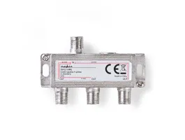 NEDIS Muholdas Splitter 5 - 2400 MHz Beszúrási veszteség: 10.5 dB Kimeno csatlakozók száma: 3 75 Ohm Zinc (SSPL310ME)