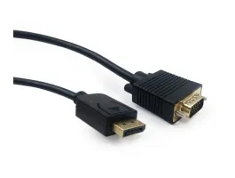 Gembird Displayport - VGA M/M video jelkábel 1.8m fekete