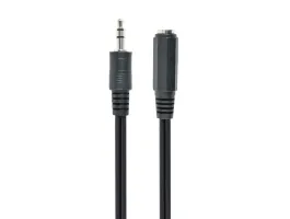 Gembird Jack stereo 3,5mm M/F audio kábel hosszabbító 1.5m fekete