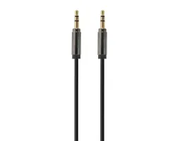 Gembird Jack stereo 3,5mm M/M audio kábel 0.75m fekete