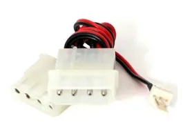 Gembird Molex Power 4pin - Power 2pin M/M tápkábel 0.15m 12V ventillátorhoz