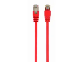 Gembird RJ45 CAT5e FTP M/F adatkábel 1m piros