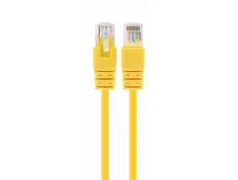 Gembird RJ45 CAT5e UTP M/M adatkábel 1.5m sárga