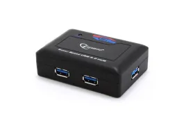 Gembird 4-portos USB3.0 hub fekete