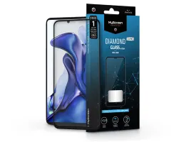 Xiaomi 11T/11T Pro edzett üveg képernyővédő fólia - MyScreen Protector Diamond Glass Lite Edge2.5D Full Glue - fekete