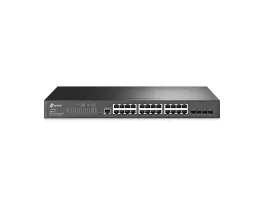 TP-LINK Switch 24x1000Mbps + 4xGigabit SFP + 2xkonzol port Menedzselheto TL-SG3428