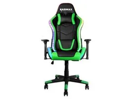 RAIDMAX Drakon DK925 fekete / zöld ARGB gamer szék