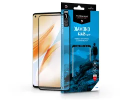 OnePlus 8 edzett üveg képernyővédő fólia ívelt kijelzőhöz - MyScreen Protector Diamond Glass Edge3D - fekete