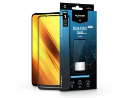 Xiaomi Poco X3/X3 Pro edzett üveg képernyővédő fólia - MyScreen Protector    Diamond Glass Lite Edge2.5D Full Glue - fek