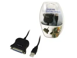 Logilink USB-bol párhuzamos kábel (parallel) D-SUB 25pin (UA0054A)