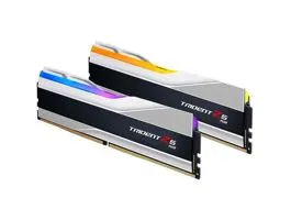 G.SKILL 32GB DDR5 6400MHz Kit(2x16GB) Trident Z5 RGB Silver memória (F5-6400J3239G16GX2-TZ5RS)