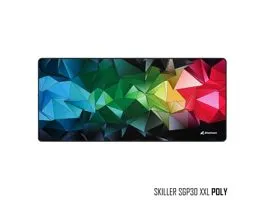 Sharkoon Skiller SGP30 XXL POLY (900 x 400 x 2,4 mm varrott szélek fekete)