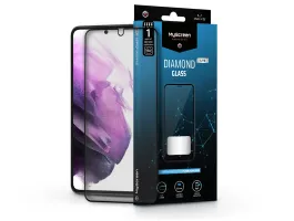 Samsung G996F Galaxy S21+ edzett üveg képernyővédő fólia - MyScreen Protector  Diamond Glass Lite Edge2.5D - fekete