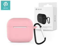Devia szilikon tok AirPods3 fülhallgatóhoz - Devia Naked Silicone Case Suit for AirPods3 - rózsaszín
