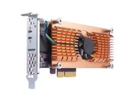 QNAP QM2-2P-244A 2x M.2 SSD port bovíto kártya PCIe