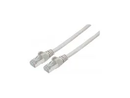 Manhattan Kábel - S/FTP Patch (RJ45 to RJ45 Cat6A 500Mhz LSOH 100% réz 3m 10Gbit Szürke)