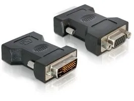 Delock Adapter VGA 15tűs anya  DVI 24+5 apa (65016)