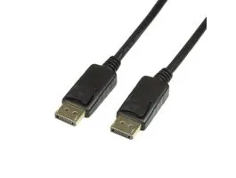 LogiLink DisplayPort kábel, DP/M-DP/M, 4K/60 Hz, fekete, 5 m (CV0074)