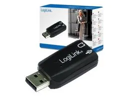 LogiLink USB2.0-s audió adapter/mikrofon jack dugó (UA0053)