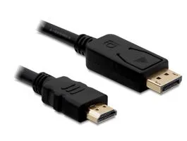 Delock Displayport - HDMI kábel, apa-apa 2m (82587)