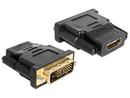 Delock DVI 24+1 pin apa  HDMI anya adapter (65466)