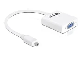 Delock HDMI-micro D adapter, apa  VGA anya (65347)